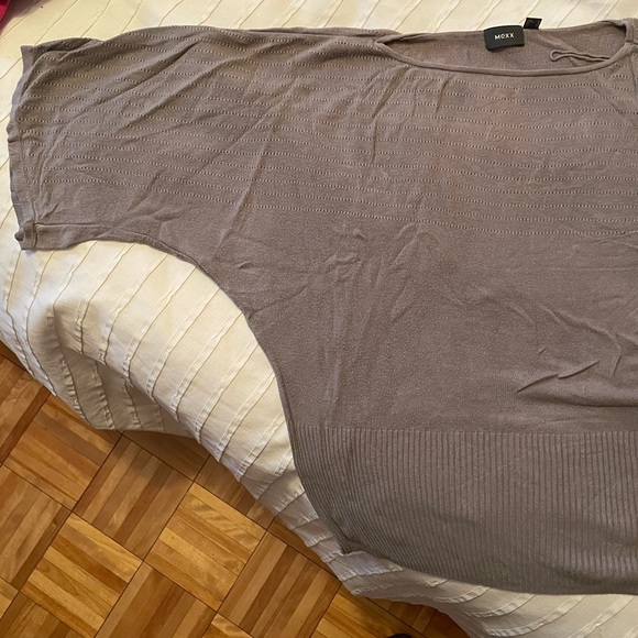 MEXX | knitted 3/4 sleeve oversized crew neck style top | size S - Picture 3 of 6